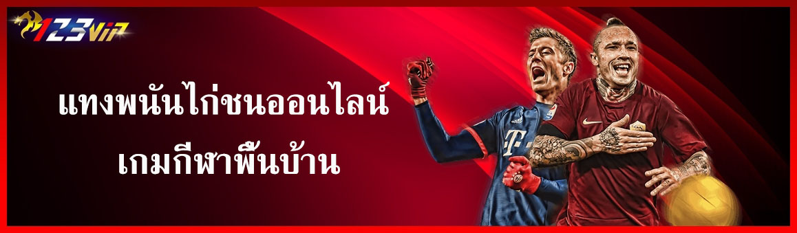 แทงพนันไก่ชนออนไลน์ เกมกีฬาพื้นบ้าน