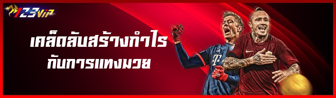 เคล็ดลับสร้างกำไรกับการแทงมวย